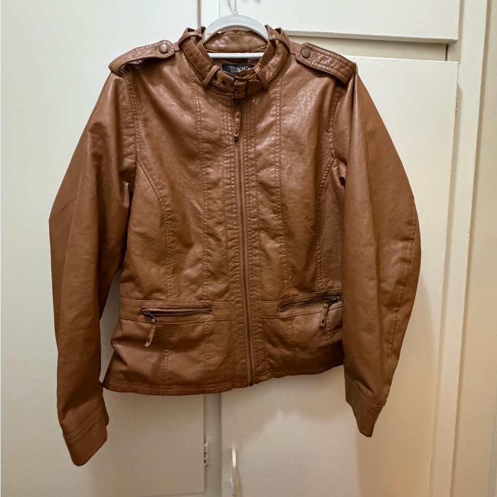 Tan Bomber Jacket